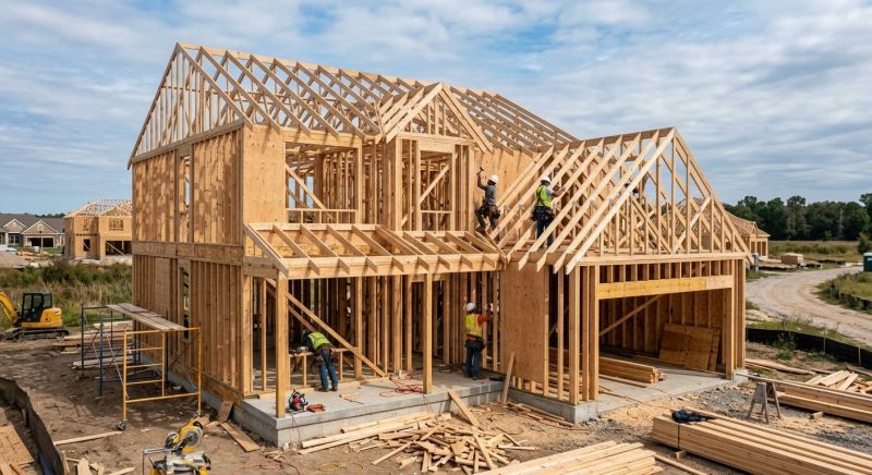 Shop Framing in Kansas City, KS