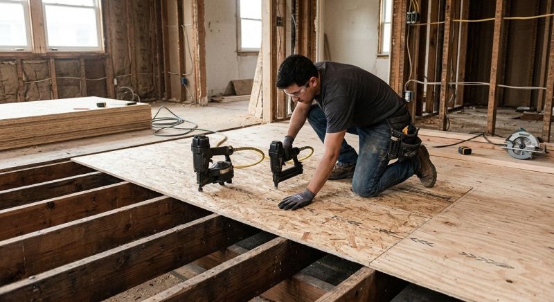 Subfloor Service in Conroe, TX