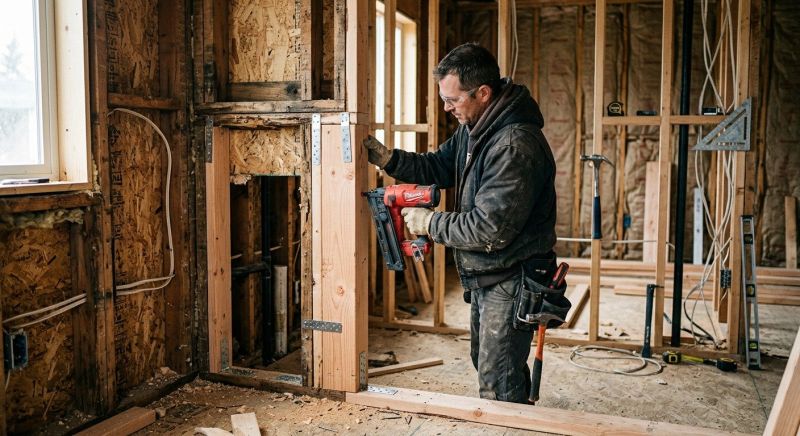 Damaged Framing Replacement in Wilmington, NC