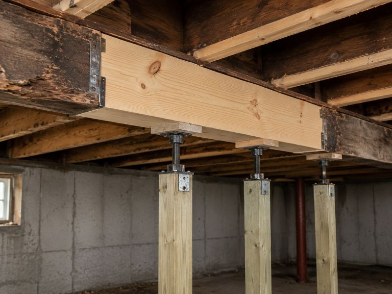 Floor Beam Repair in Kansas City, KS