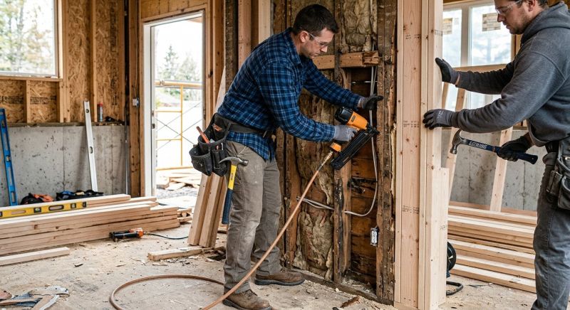 Floor Framing Repair in Kansas City, KS