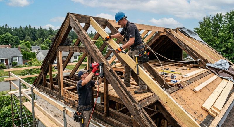 Framing Repair in Kansas City, KS