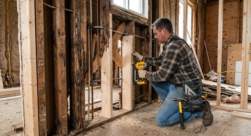 Roof Framing Repair in Wilmington, NC