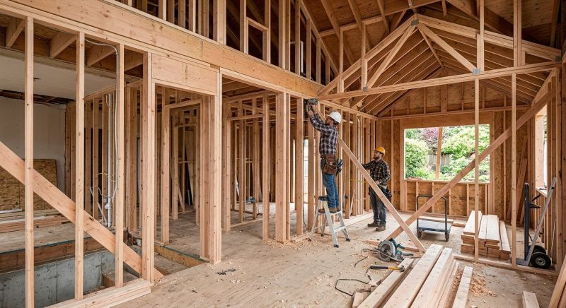 Structure Framing in Kansas City, KS