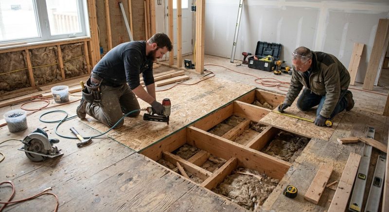 Underfloor Repair in Kansas City, KS