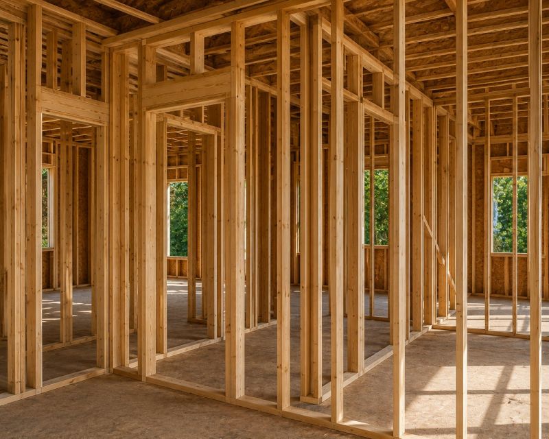 Wood Beam Installation in Conroe, TX